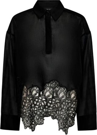 Copenhagen Muse Blouses & Hemden - Dames - Blouses & Shirts - Zwart - Maat: S/M