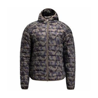 Jott Nico Hooded Puffer Jacket - Heren - Gewatteerde jassen - Groen - L - Leer - Jassen