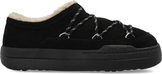 Moon Boot MB Park Slipper - Heren - Pantoffels - Zwart - 42 EU - Leer - Schoenen