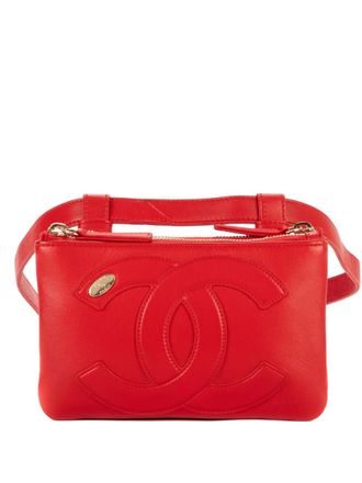 Chanel Leren heuptas - Rood