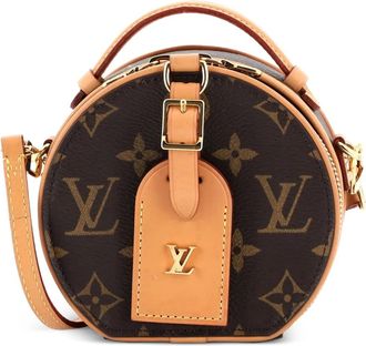 Louis Vuitton Boite Chapeau kleine crossbodytas met monogram canvas - Bruin