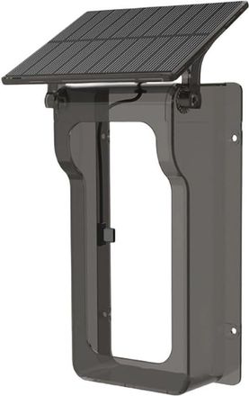 OEM Carcasa Protectora, Cubierta Transparente E Impermeable Para Timbre Solar, Compatible Con Timbres Dom&eacute;sticos Est&aacute;ndar (negra)