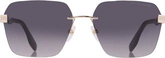 Marc Jacobs Grey Shaded Square Mens Sunglasses MARC 713/S 0807/9O 61