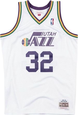 Mitchell & Ness x NBA Utah Jazz 1991-92 Swingman Jersey Karl Malone 32 SMJYCP18003-UJAWHIT91KMA