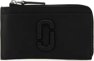Marc Jacobs Black Leather Card Holder