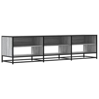 Berkfield Home TV Cabinet Grey Sonoma 180x40x46 cm Engineered Wood | Size: 180 x 40 x 46 cm