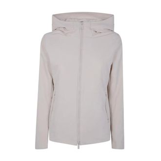 Woolrich Firth Down Short Parka - female - Woolrich - Winter Jackets - Gray - S - Jackets