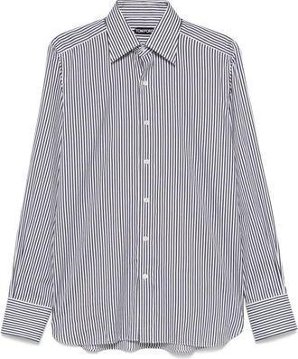 Tom Ford Slim Fit Striped Shirt Clothing