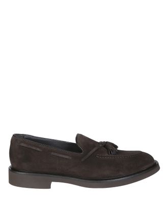 Doucal's Mocassino Nappe Tassels Suede Loafers