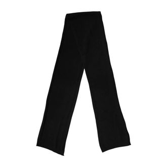 Dolce & Gabbana Winter Scarves, male, Black, Size: ONE SIZE Wool Knit Neck Wrap Shawl Scarf