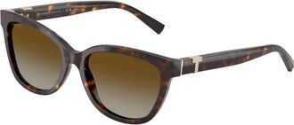 Tiffany & Co. Zonnebril Tf 4237B Stijl 8015T5 - Dames - Zonnebrillen - Bruin - 55 MM - Accessoires
