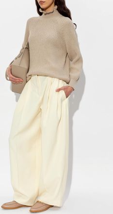 Tod's Gomma Loafers Type Shoes, Womens, Beige