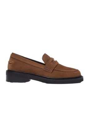 Maje Suede loafers in Camel at Nordstrom, Size 36