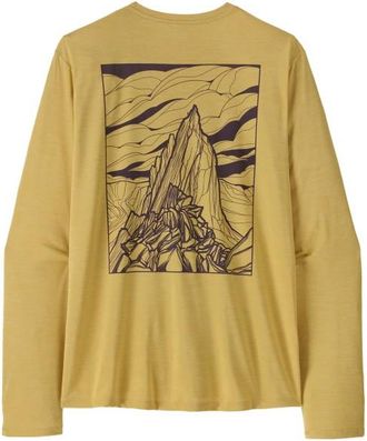 Patagonia L/S Cap Cool Daily Shirt Cloud Crag Funktionsshirt f&uuml;r Herren | beige