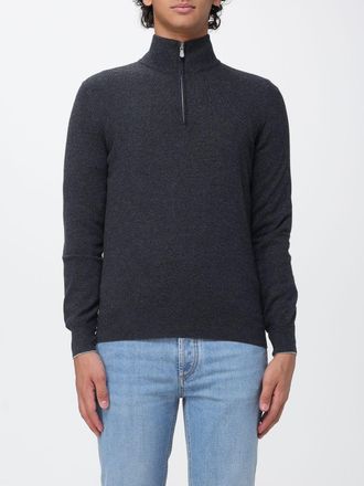 Brunello Cucinelli Slim Fit Half-Zip Cashmere Turtleneck Jumper