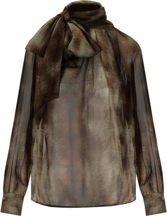 Elisabetta Franchi BLUSA LIZARD ELISABETTA FRANCHI