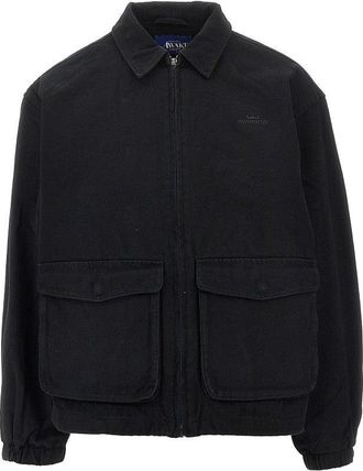 Awake NY Crown Logo cotton coach jacket Man M