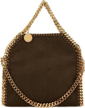 Stella McCartney Mud Alter Suede Falabella Handbag