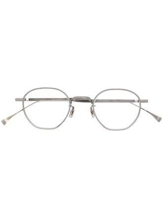 Eyevan 7285 Eyevan bril met rond montuur - Zilver