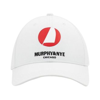 Murphy & Nye Caps, male, White, Size: ONE SIZE Side Hat