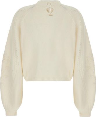 Twinset Madreperl Sweater - White