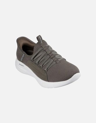 Skechers Womens Relaxed Fit Sport - Ballet Chic Womens Shoes - Grey - Size: 4