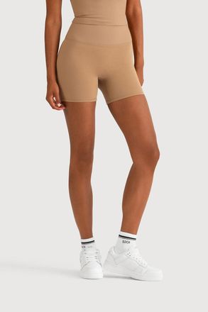 Bloch Ladies Apex High Waist Short, Dark Almond