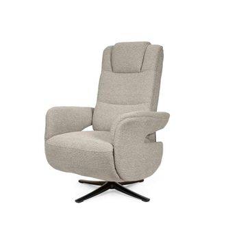 Koketto Home Sill&oacute;n relax 2 motores tapizado taupe