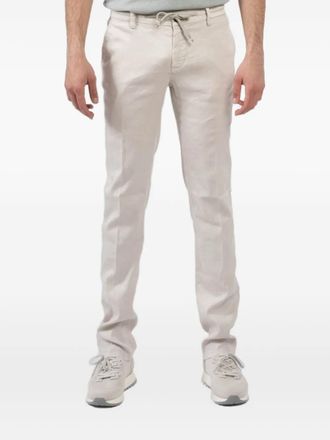 Mason's Pantaloni in lino con coulisse - Toni neutri
