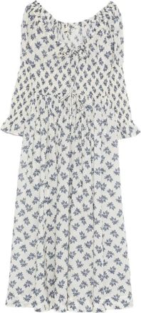 D&ocirc;en Abito a fiori - Bianco