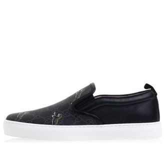Gucci GG Supreme Slip-On Tigers 407362-G0K10-1101