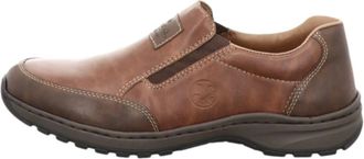 Rieker Slippers - Heren - Schoenen - Bruin - Maat: 44 EU Leer
