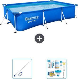 Bestway Piscina Bestway Steel Pro Rectangular - 300x201x66 Cm - 5-piezas S22717