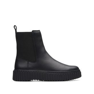 Clarks Chelsea leren boots Torhill Maple