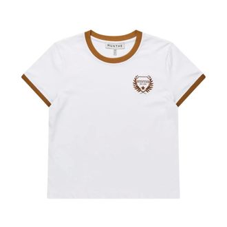 Munthe Camiseta Vagary - Tops - Mujer - Blanco - 2XS