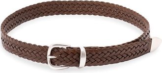 Anderson's Leather Woven Belt
