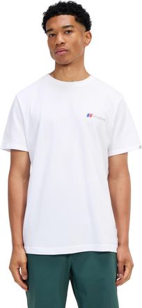 Berghaus T-Shirt BERGHAUS M BERGHAUS CLASS LOGO TEE, Herren, Gr. XXL, pure wei&szlig;, Obermaterial: 100% Baumwolle, Shirts T-Shirt, moderne Passform, sportlicher St