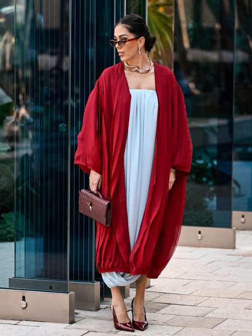 Olga Sokolenko auf der Miami Art Basel.