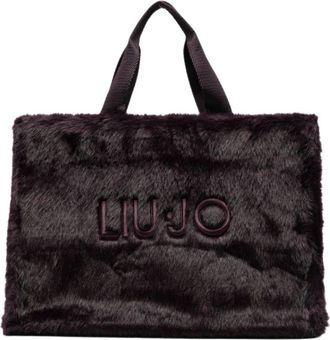 Liu Jo Bolso tote de piel sint&eacute;tica - Bags - Mujer - P&uacute;rpura - ONE SIZE