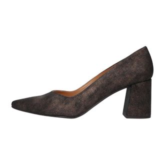 Notre-V Schoenen, Dames, Zwart, 38 EU, Leer, 2333C Pumps