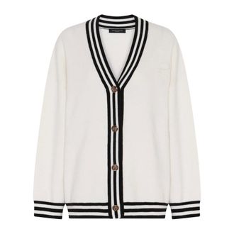 Bruuns Bazaar ChalinaBBSira Knit Cardigan - Dames - Truien - Wit - Maat: S
