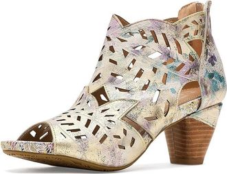 L'Artiste by Spring Step Icon-Met Womens Shoes Met Lilac : EU 42 (US Womens 10.5-11) M, Leather