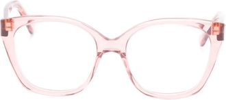 Chlo&eacute; Bril met cat-eye montuur - Roze