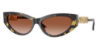 Versace Brown Gradient Cat Eye Ladies Sunglasses VE4470B 547013 56