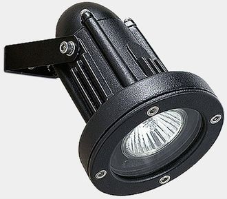 Leds - C4 Efectoled - Proyector Ip66 Helio Alumiunium Gu10 8w Negro