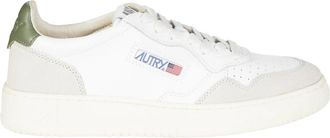 Autry Medalist Low - Heren - Sneakers - Wit - 41 EU - Katoen - Schoenen