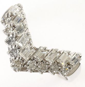 C&A Platinum Platinum 900 Band Ring (Pre-Owned)