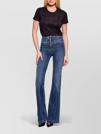 Elisabetta Franchi cotton short-sleeve t-shirt