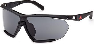 Adidas Sport SP0072 CMPT AERO LI 02A Mens Sunglasses Black Size 133