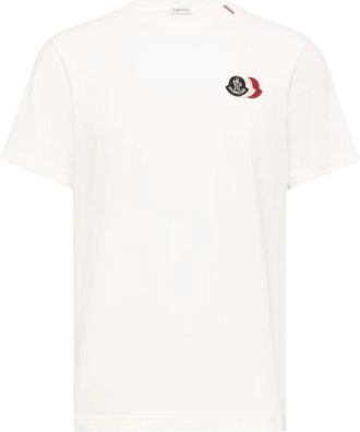 Moncler T-Shirt - Heren - T-shirts - Beige - XL - Tops